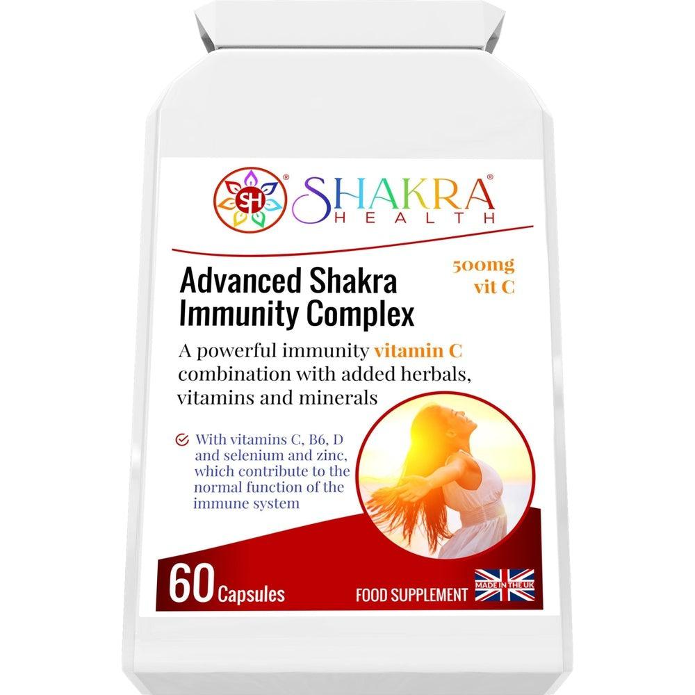 Buy Advanced Shakra Immunity Complex Health Supplements - As a spiritual being inhabiting a physical body it’s important to maintain optimum health. For buoyant health, vitality and endurance. It keeps your skin clear, with a fresh complexion and healthy gums and teeth. at Sacred Remedy Online