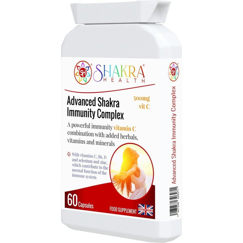 Buy Advanced Shakra Immunity Complex Health Supplements - As a spiritual being inhabiting a physical body it’s important to maintain optimum health. For buoyant health, vitality and endurance. It keeps your skin clear, with a fresh complexion and healthy gums and teeth. at Sacred Remedy Online