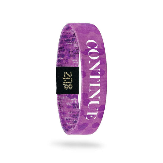 Buy Continue, Semi-Colon - Inspirational Collectors Bracelet ZOX LA - My hope for this Essential release is that you'll find people to give them to; folks that could use a little reminder of just how special they really are. A Strap, a hug, and a few words of encouragement can make a life-changing difference. We just need to decide to start now. <3 at Sacred Remedy Online