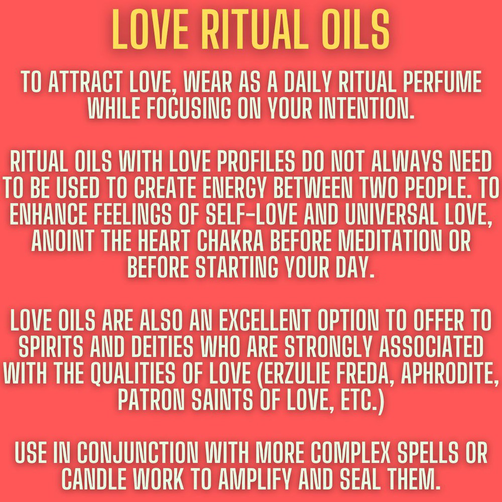 Buy Enchanting Love Ritual Massage Oil | Vegan, Organic, Natural Blend - A powerful and beautifully aromatic magical oil for all works and endeavors related to love, vitality, and passion. You will be able to see the organic ingredients clearly in the blend, including roses! Roses have the highest energetic vibration of any flower, therefore are amazing healers in love. Love Oil on your wrists and behind your ears can help draw in the one you love. at Sacred Remedy Online