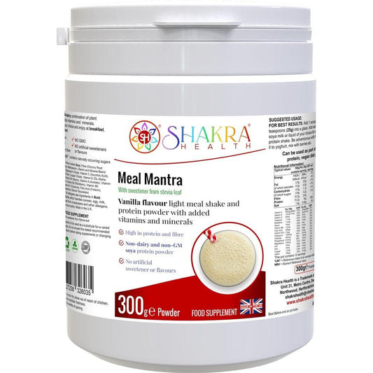 Buy Meal Mantra Vanilla Vegan Isolate Protein Powder | Shakra Health - at Sacred Remedy Online