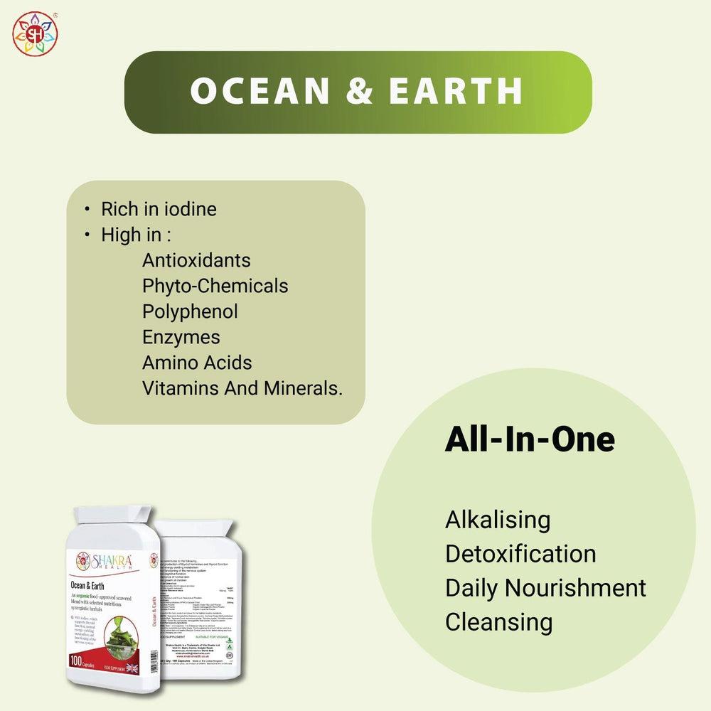Buy Ocean & Earth | Spirituality, Science & Supplements by Shakra Health Supplements - at Sacred Remedy Online