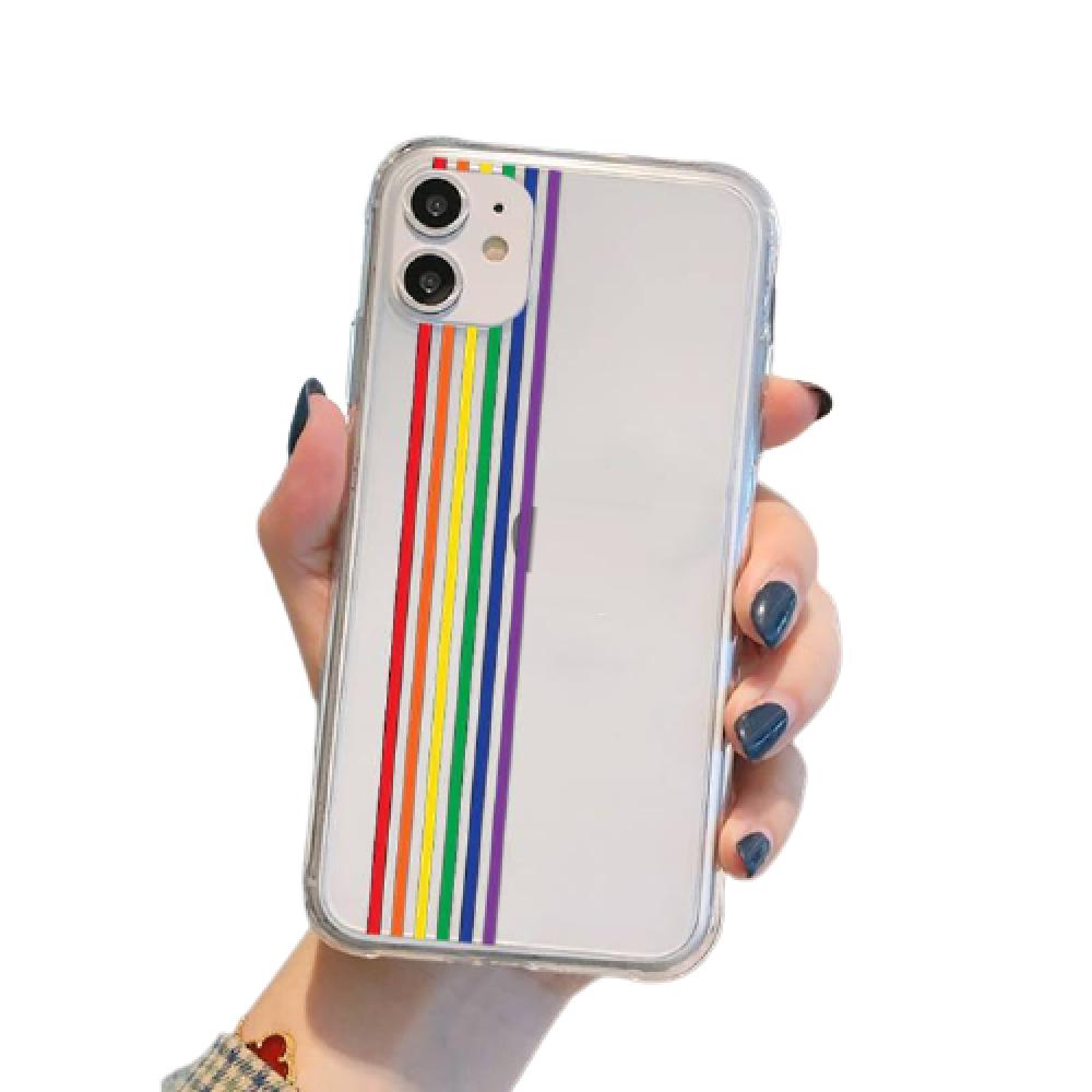 Buy Transparent Phone Case | Pride Rainbow Edition - at Sacred Remedy Online