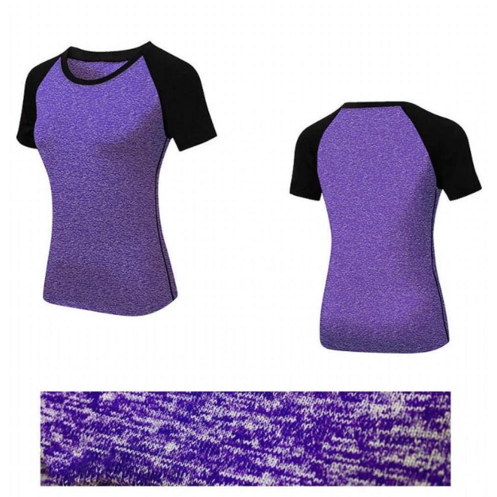 Buy VS Active Wear Fitness T-Shirt | Womens Activewear - Breathable, Anti-Pilling, Anti-Wrinkle, Anti-Shrink Fabric. Great to work out, yoga, pilates, excersise and more! Spandex & Polyester, Short Sleeve, Excellent Airflow, Great for the Gym, Running, Training & Sports. Lightweight Breathable Fabric Wicks Sweat & Moisture Away From The Body. at Sacred Remedy Online