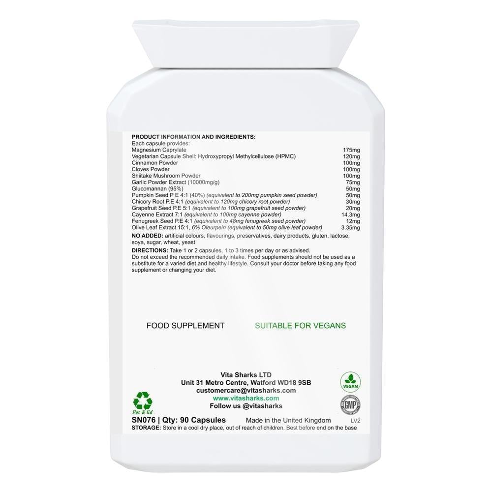 Buy VitaCol Clense Herba 12+ | Quality Cleanse & Detox Health Supplement - VitaCol Clense Herba 12+ is a broad-spectrum gastrointestinal cleanse & detox supplement, to support a balanced lower digestive tract & protect against internal parasites, worms & other harmful micro-organisms. It contains a range of tried and tested herbs and concentrated foods to support digestive tract health. at Sacred Remedy Online