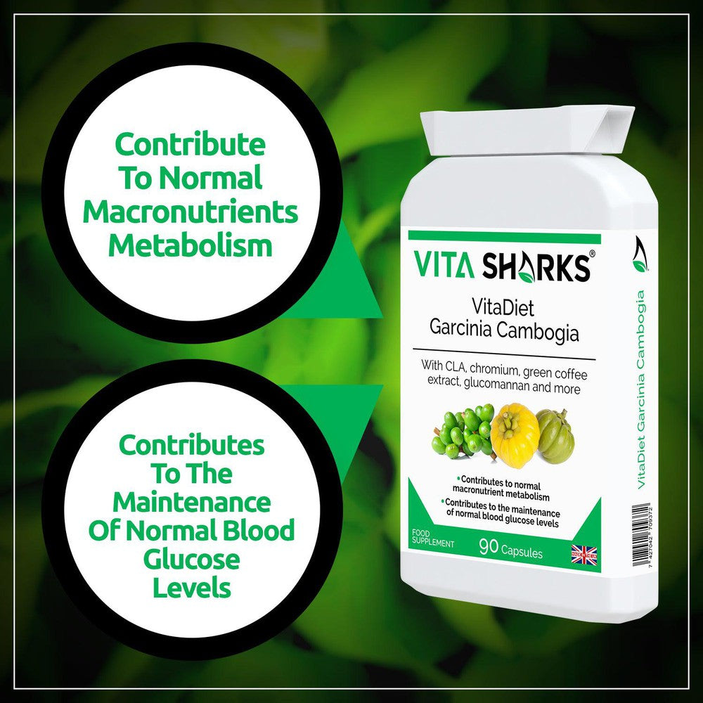 Buy VitaDiet Garcinia Cambogia | Trim Your Waistline Naturally - Love your new silhouette with VitaDiet Garcinia Cambogia! It's the perfect partner to help you shed those pesky love handles and get the most out of your diet and exercise routine. The powerful combination of carb-blocking ingredients may support to encourage your metabolism into motion, allowing you to experience maximal toning and shaping effects! at Sacred Remedy Online