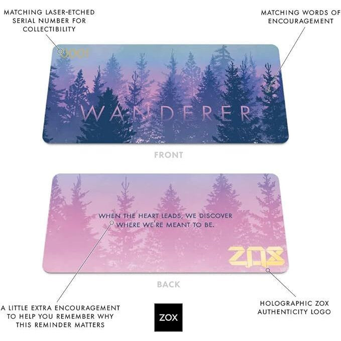 Buy Wanderer - Inspirational Reversable Collectors Bracelet ZOX LA - at Sacred Remedy Online