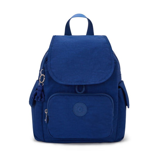 Buy Kipling City Pack MINI Compact Backpack | Deep Sky Blue - at Sacred Remedy Online