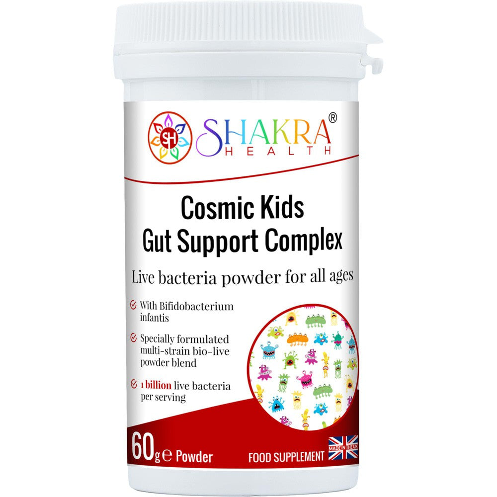 Buy Cosmic Kids Gut Support Complex | Shakra Health for Children at SacredRemedy.co.uk. Looking for quality Supplement? We stock Shakra Health Supplements: 