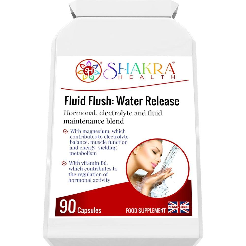 Buy Fluid Flush: Water Release | Fluid balance support and herbal diuretic at SacredRemedy.co.uk. Looking for quality Supplement? We stock Shakra Health Supplements: 