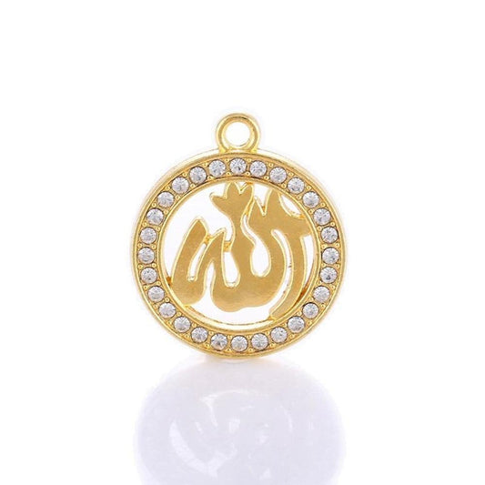 Buy Gift Gold Arabic Allah Pendant with Rhinestones | Jewelery | Vita Sharks at SacredRemedy.co.uk. Looking for quality Jewellery? We stock Sacred Remedy: 