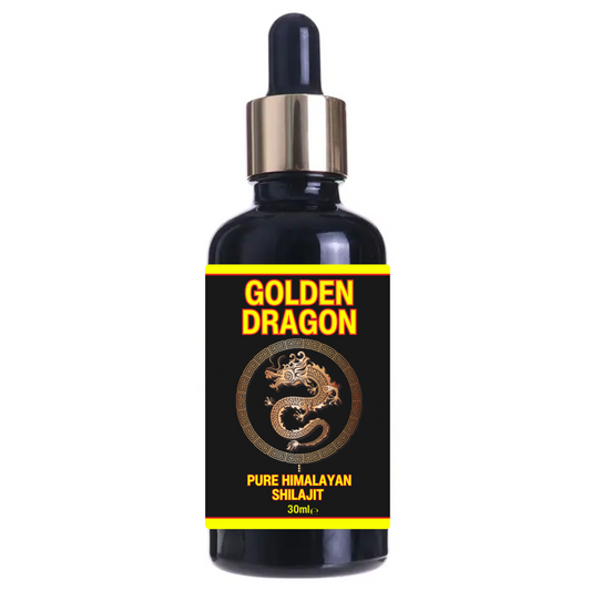 Buy Golden Dragon 30ml Himalayan Shilajit Liquid Drops Tincture Pure Mineral Resin Dropper Bottle. Potent, Ayurvedic & High Strength at SacredRemedy.co.uk. Looking for quality Supplement? We stock Sacred Remedy: Unlike cheaper alternatives, Golden Dragon Shilajit is tested against heavy metals, vapourised & extracted with nothing other than purified water & no other elements, to ensure a safe and pure product. Golden Dragon Shilajit is a plant-based mineral complex that is known to have over 85 different mi