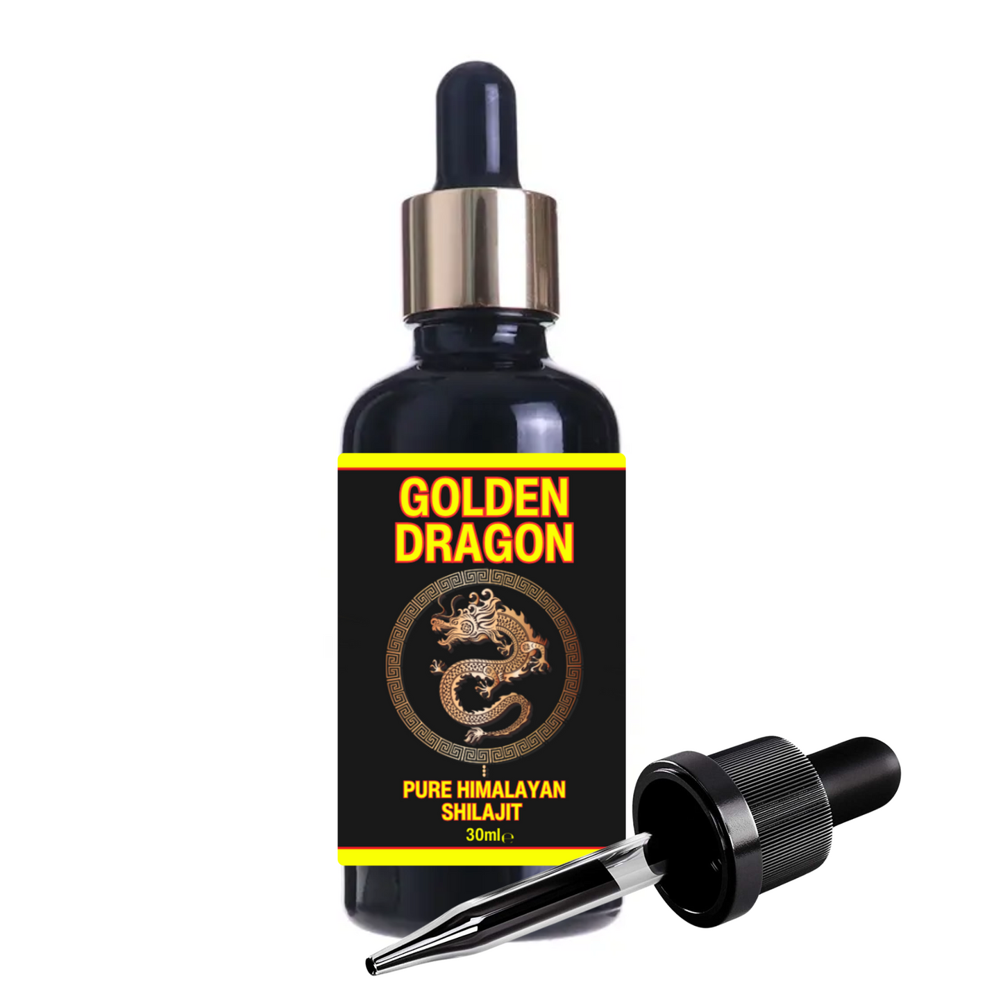 Buy Golden Dragon 30ml Himalayan Shilajit Liquid Drops Tincture Pure Mineral Resin Dropper Bottle. Potent, Ayurvedic & High Strength - Unlike cheaper alternatives, Golden Dragon Shilajit is tested against heavy metals, vapourised & extracted with nothing other than purified water & no other elements, to ensure a safe and pure product. Golden Dragon Shilajit is a plant-based mineral complex that is known to have over 85 different minerals and trace elements in an ionic and bioavailable form. Shilajit also co
