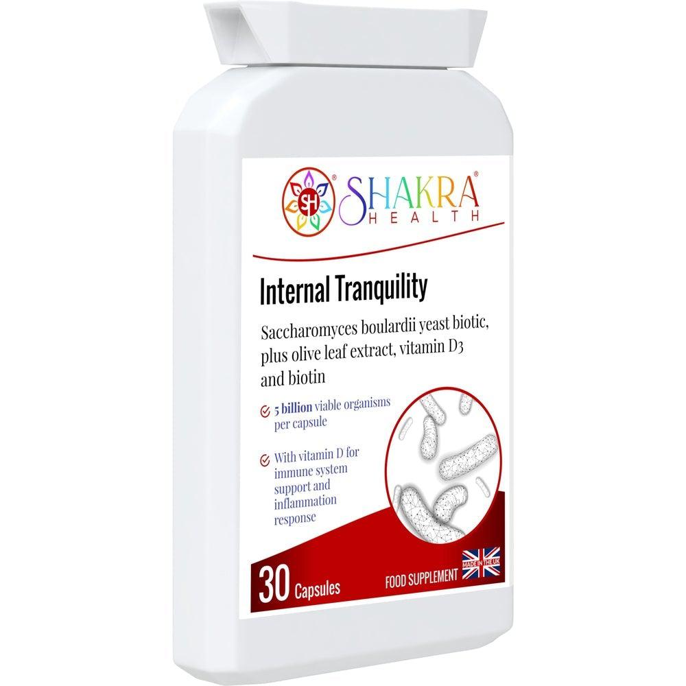 Buy Internal Tranquility Saccharomyces boulardii probiotic yeast PLUS... - at Sacred Remedy Online