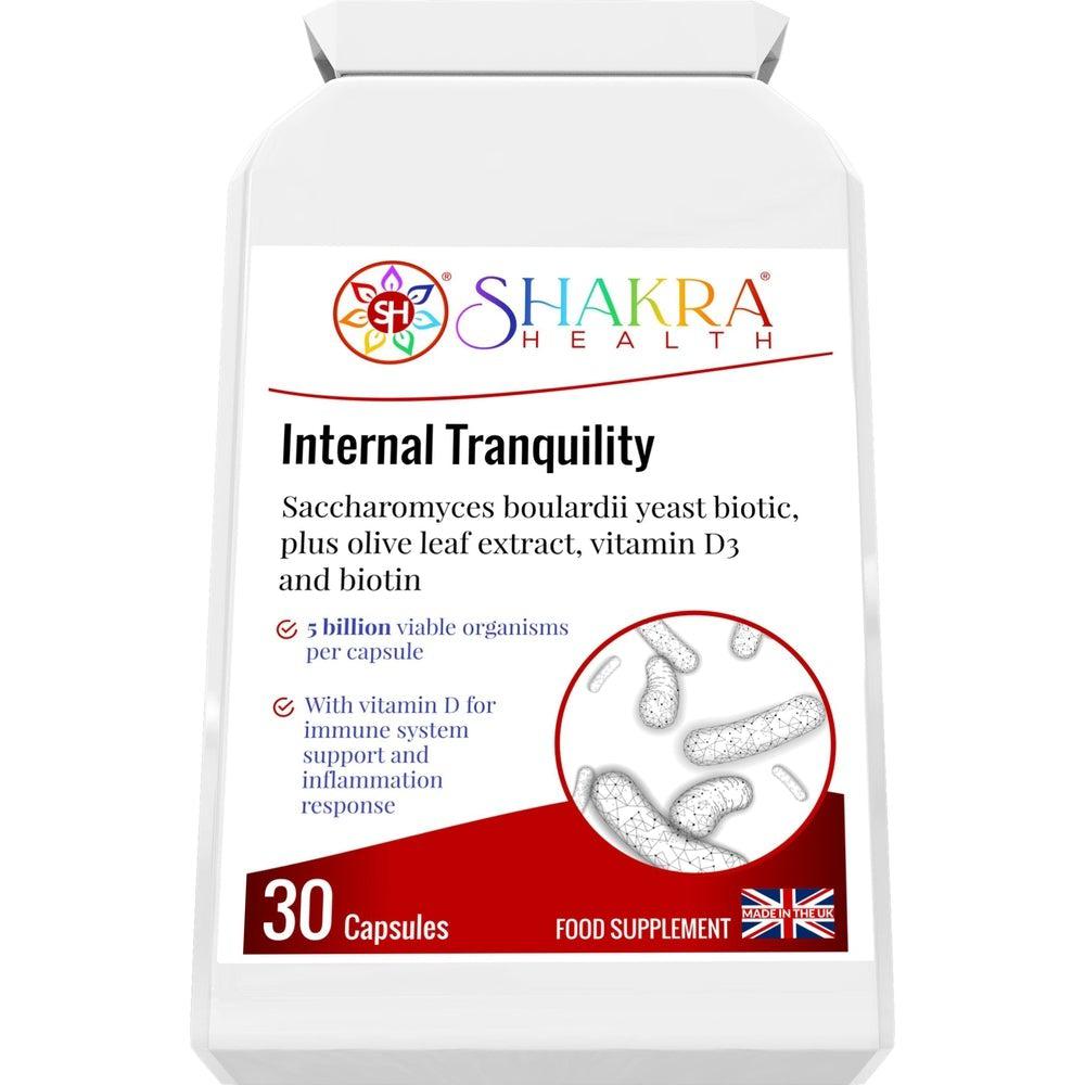 Buy Internal Tranquility Saccharomyces boulardii probiotic yeast PLUS... - at Sacred Remedy Online
