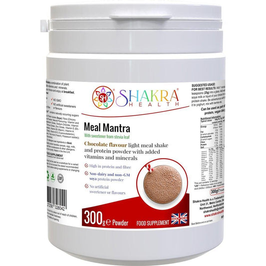 Buy Meal Mantra Chocolate Vegan Isolate Protein Powder | Shakra Health at SacredRemedy.co.uk. Looking for quality Supplement? We stock Shakra Health Supplements: 