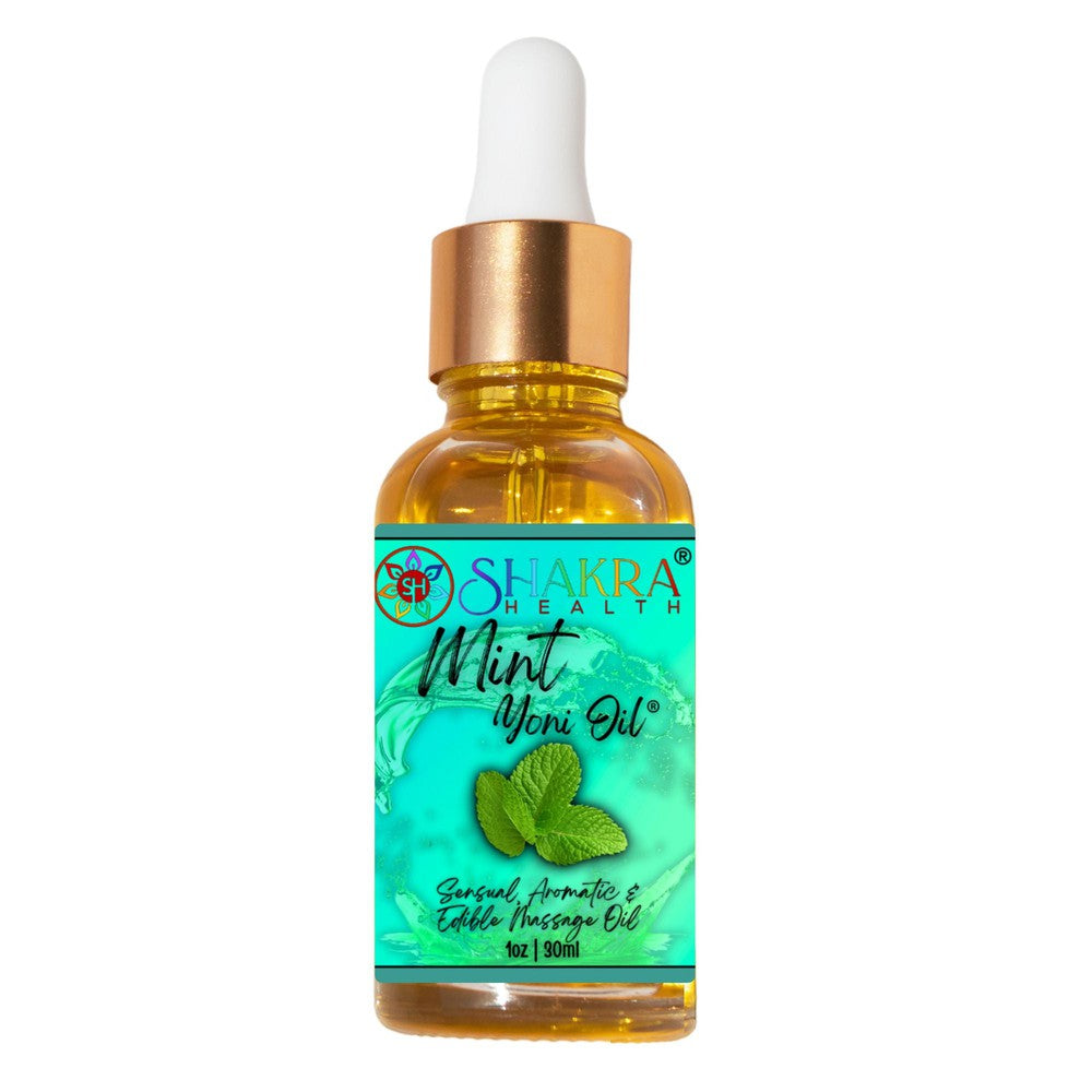Buy Mint Flavoured Yoni Oil. Massage, Balance PH, Lubricate, Moisturize at SacredRemedy.co.uk. Looking for quality Yoni Oil? We stock Shakra Health: Edible Yoni Oils for him, or her, not only taste & smell great, but make egg insertion a breeze & liven up your romantic moments. Get ready to feel confident & daring together (or alone!), with the perfect blend of oils designed to stimulate, soothe, nourish & revive dry / itchy skin. Let the blend work its magic & feel alive!