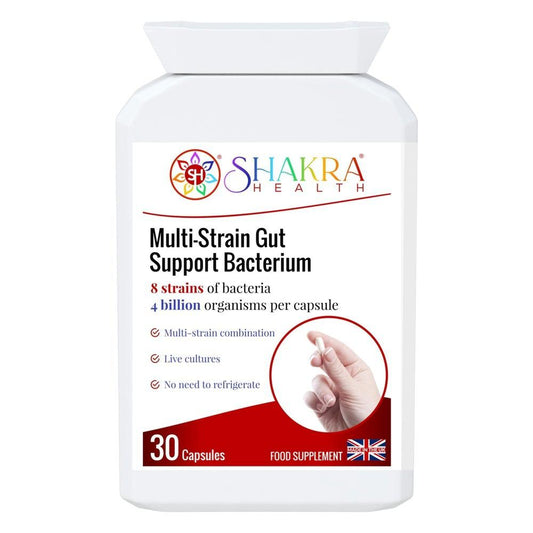 Buy Multi-Strain Gut Support Bacterium | Shakra Health Supplements at SacredRemedy.co.uk. Looking for quality Supplement? We stock Shakra Health Supplements: 