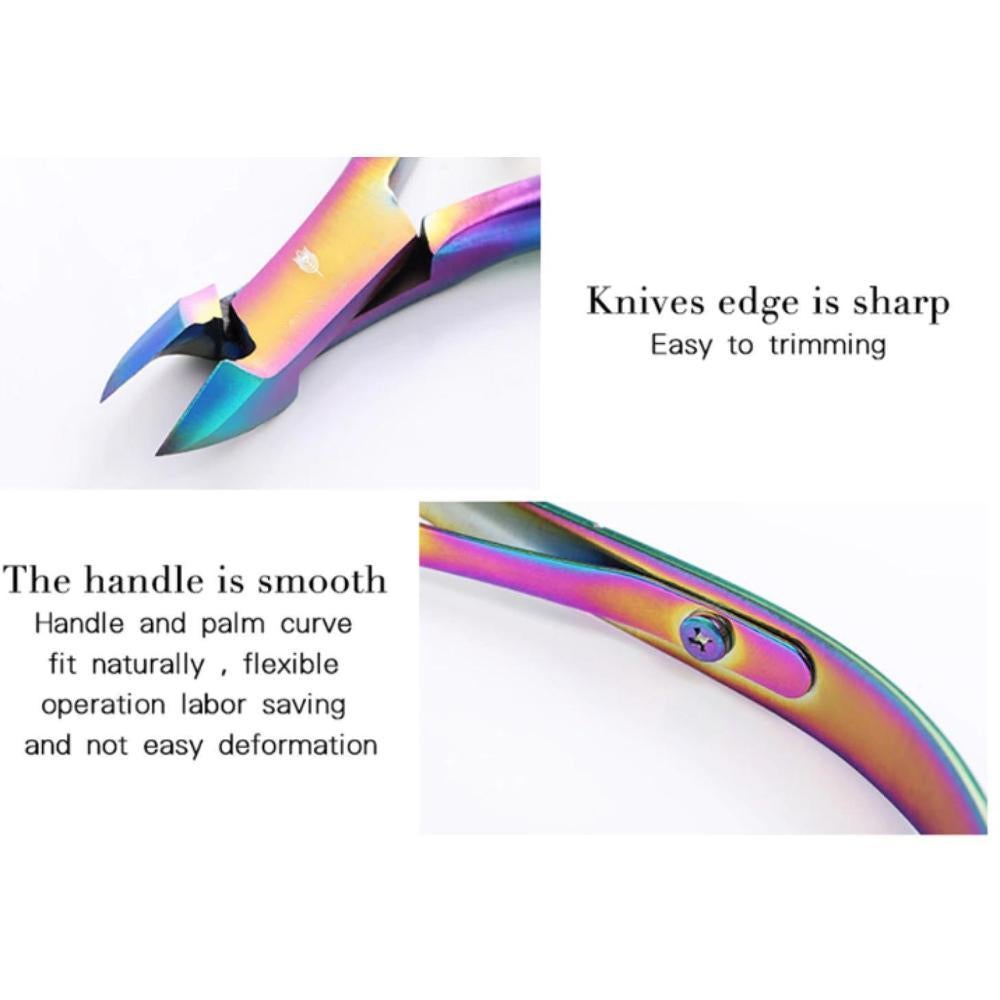 Buy Nail Cuticle Scissors - Steel Rainbow | Pride Collection | Vita Sharks - at Sacred Remedy Online