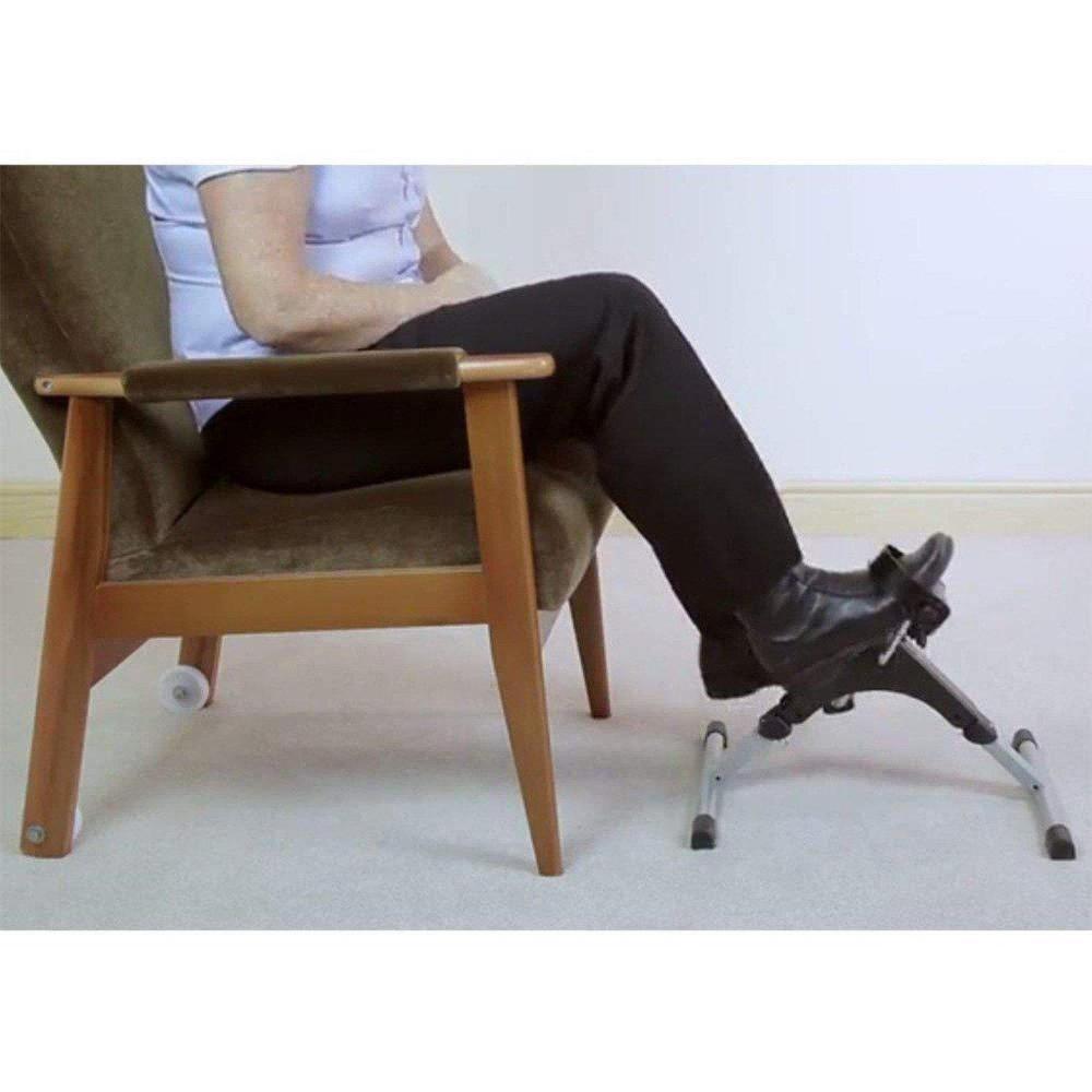 Buy Pedal Leg Excerciser | Stroke Recovery, Therapy & Rehabilitation Support - Ideal to use in stroke rehabilitation. Using this device a few times a day helps to build muscle and recover muscle memory. Gain back your muscle. Gain back your independence. Great for non-weight bearing exercise. Use from seated position. Folds easily for storage. Pedals come complete with toe straps. at Sacred Remedy Online