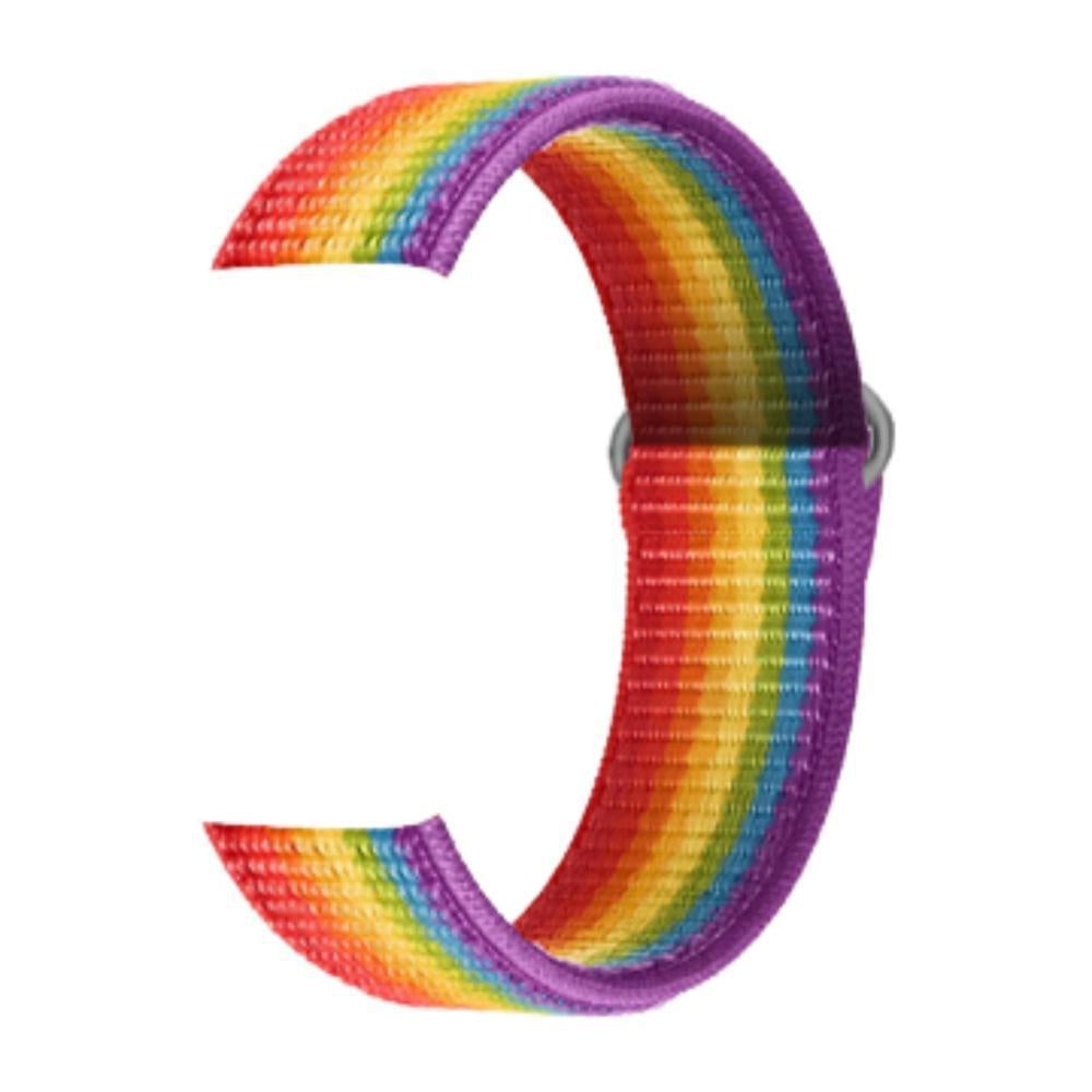 Buy Pride Stripes Adjustable Breathable Loop Sport Strap for Apple Watch - This strap excels in terms of comfort and durability. Compatible with all variants of Apple Watch and Apple Watch Sport its great for every occasion. It’s practical enough for exercise sessions in the gym. But it’s also contemporary and can just be worn for a weekend day trip, a relaxed evening with friends or even a day at work. at Sacred Remedy Online