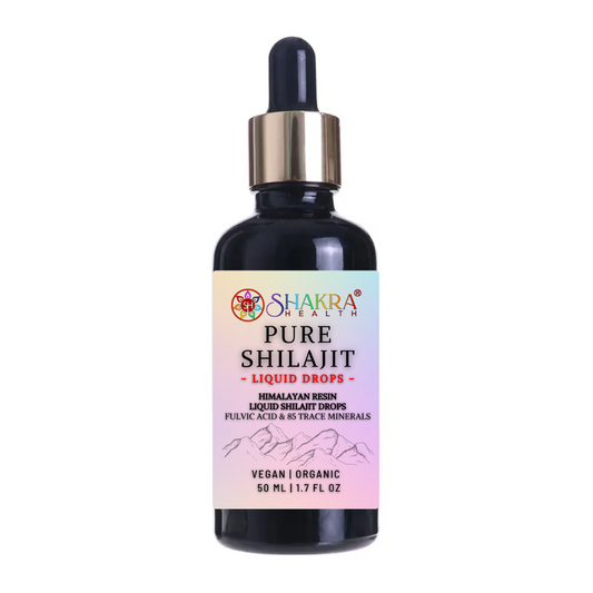 Buy Pure Himalayan Shilajit Liquid Drops Natural Trace Minerals & Fulvic Acid Complex at SacredRemedy.co.uk. Looking for quality Supplement? We stock Shakra Health: Discover powerful health benefits with Pure Himalayan Shilajit Liquid Drops! Bursting with essential nutrients for metabolism, energy, and wellbeing, this natural supplement is your secret to optimal health. Unleash your potential, take the challenge, and feel the power of Shilajit!