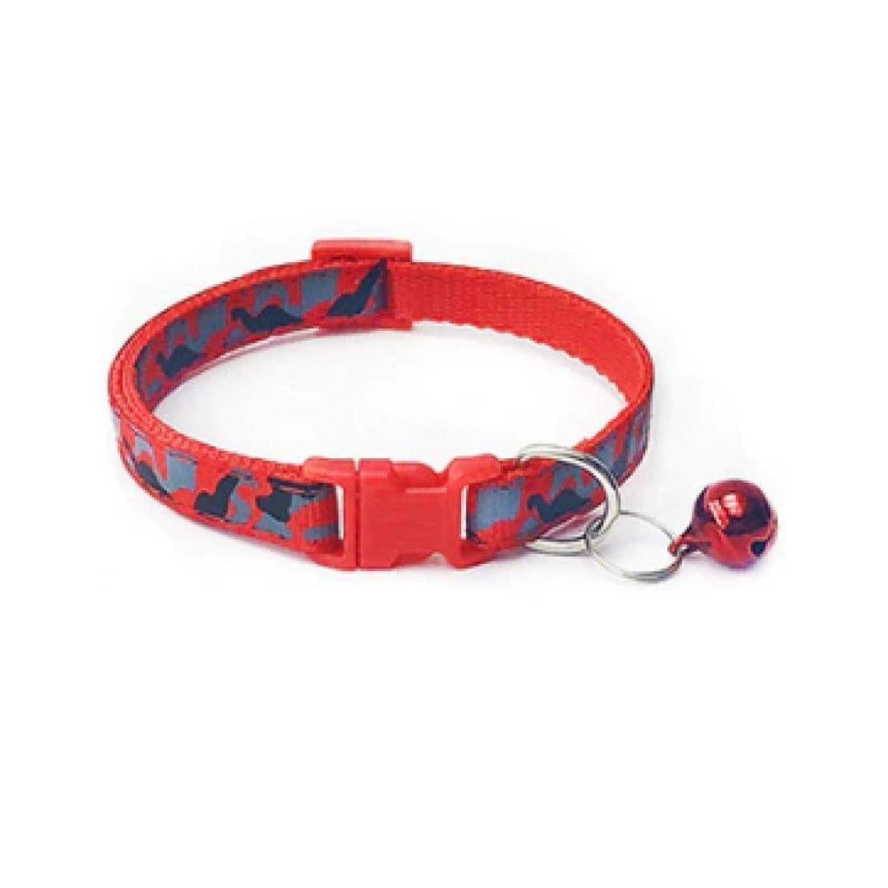 Buy Reflective Small Animal / Kitten / Cat / Puppy Collar with Bell - The gloss reflective collar ensures that your pet is seen in the dark with car headlights. Designed with safety in mind it incorporates a break away buckle to enable your animal to get free if caught on an object. at Sacred Remedy Online