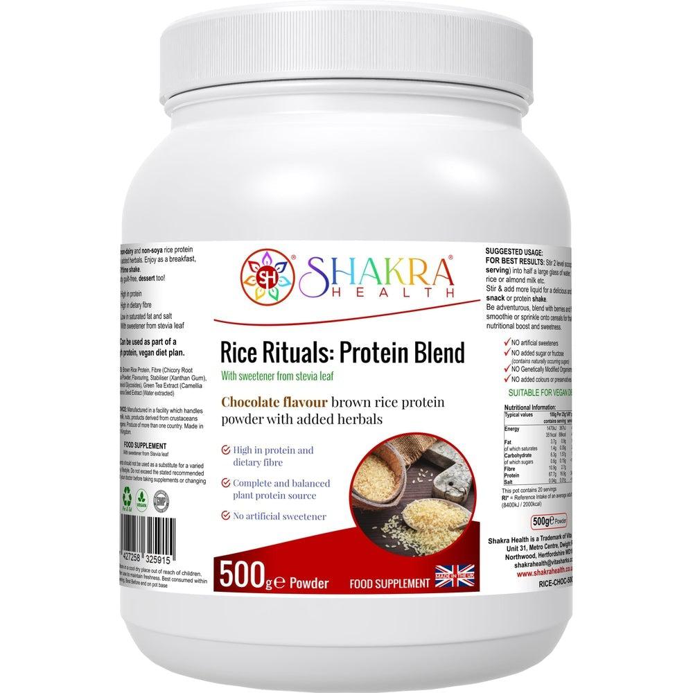 Buy Rice Rituals: Protein Blend | Dairy/Gluten Free & Hypoallergenic - at Sacred Remedy Online