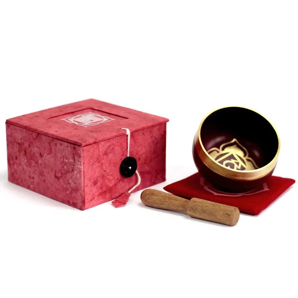 Buy Root Chakra Singing Bowl Gift Set for Meditation & Sound Therapy at SacredRemedy.co.uk. Looking for quality Home Living? We stock Sacred Remedy: 