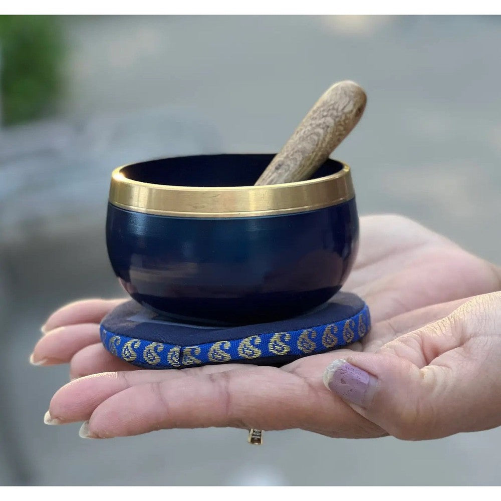 Buy 'Third Eye' Chakra Singing Bowl Set. Raise your inner Vibrational Sound - at Sacred Remedy Online