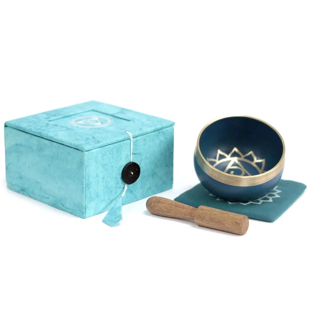Buy Throat Chakra Singing Bowl Gift Set for Meditation & Sound Therapy at SacredRemedy.co.uk. Looking for quality Home Living? We stock Sacred Remedy: 