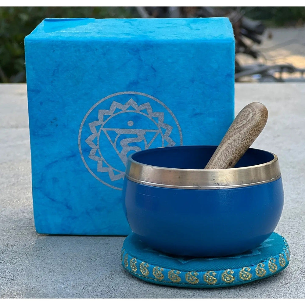Buy Throat Chakra Singing Bowl Gift Set for Meditation & Sound Therapy at SacredRemedy.co.uk. Looking for quality Home Living? We stock Sacred Remedy: 