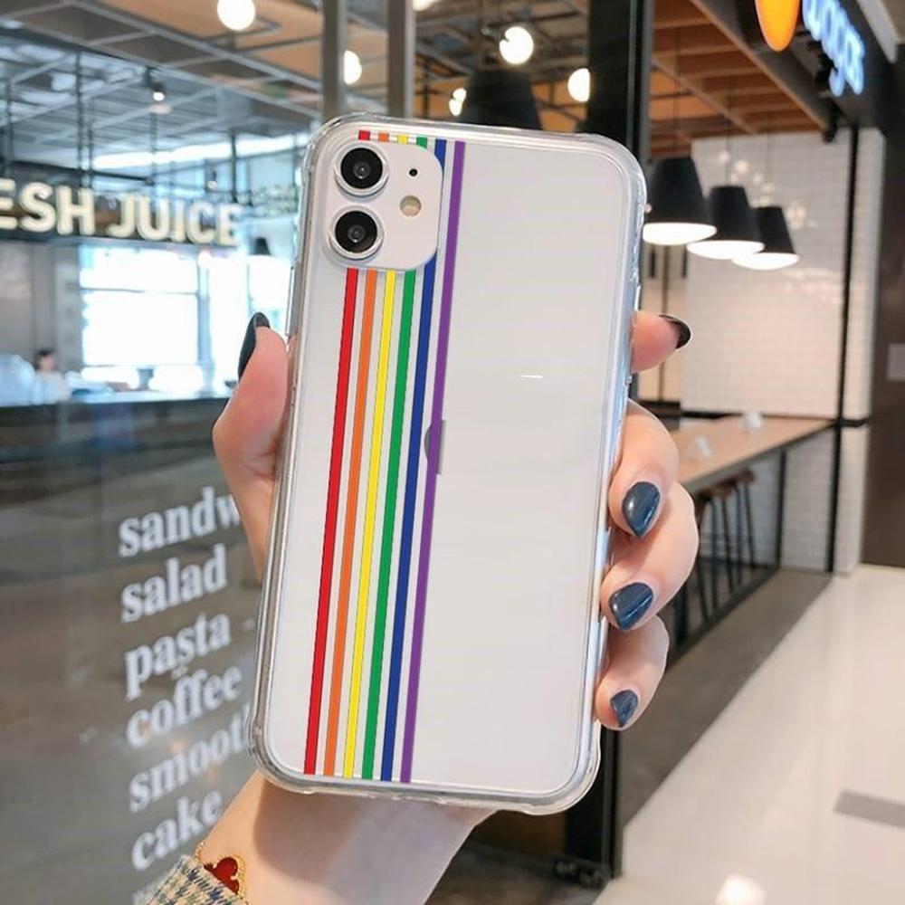 Buy Transparent Phone Case | Pride Rainbow Edition | Vita Sharks UK at SacredRemedy.co.uk. Looking for quality Smart Device? We stock Sacred Remedy: 