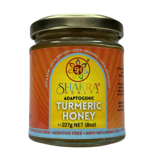 Buy Turmeric Infused Borage Honey Naturally Organic, Mild Smooth Raw at SacredRemedy.co.uk. Looking for quality Honey? We stock Shakra Health: 