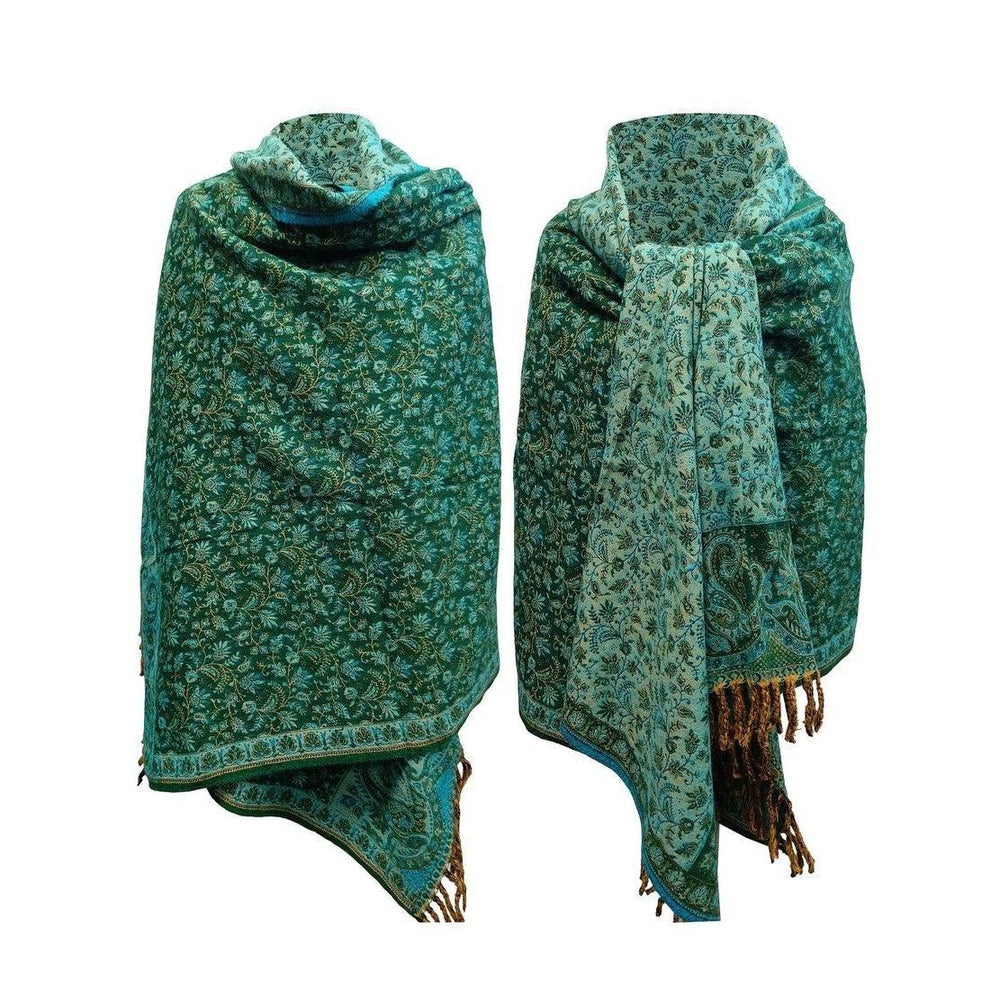 Buy Yak Wool Shawl | Very Warm Handmade Intricate Himalayan Design at SacredRemedy.co.uk. Looking for quality Apparel? We stock Sacred Remedy: Snuggle up into a soft, ultra warm & beautiful handmade Yak shawl, perfect for those chilly evenings; Hand loomed in Tibet, Nepal or India each piece is handcrafted by a tribal family pattern. This piece is fully reversible. The first pictures show the main view and the later pictures show the reverse view. Yak Wool: Yak is an animal that lives high in Himalayan moun